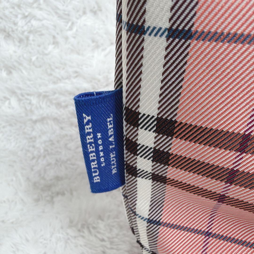 希少✨ BURBERRY BLUE LABEL 舟型トート バッグ ピンク A4