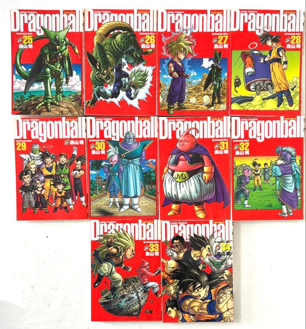 ドラゴンボール 完全版 1〜34巻 全巻セット 鳥山明 描き下ろしカバー