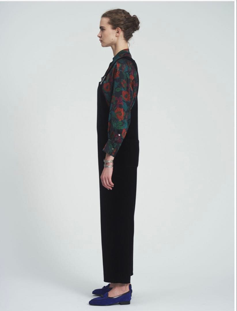 united arrows ユナイテッドアローズ ベロア オーバーオール