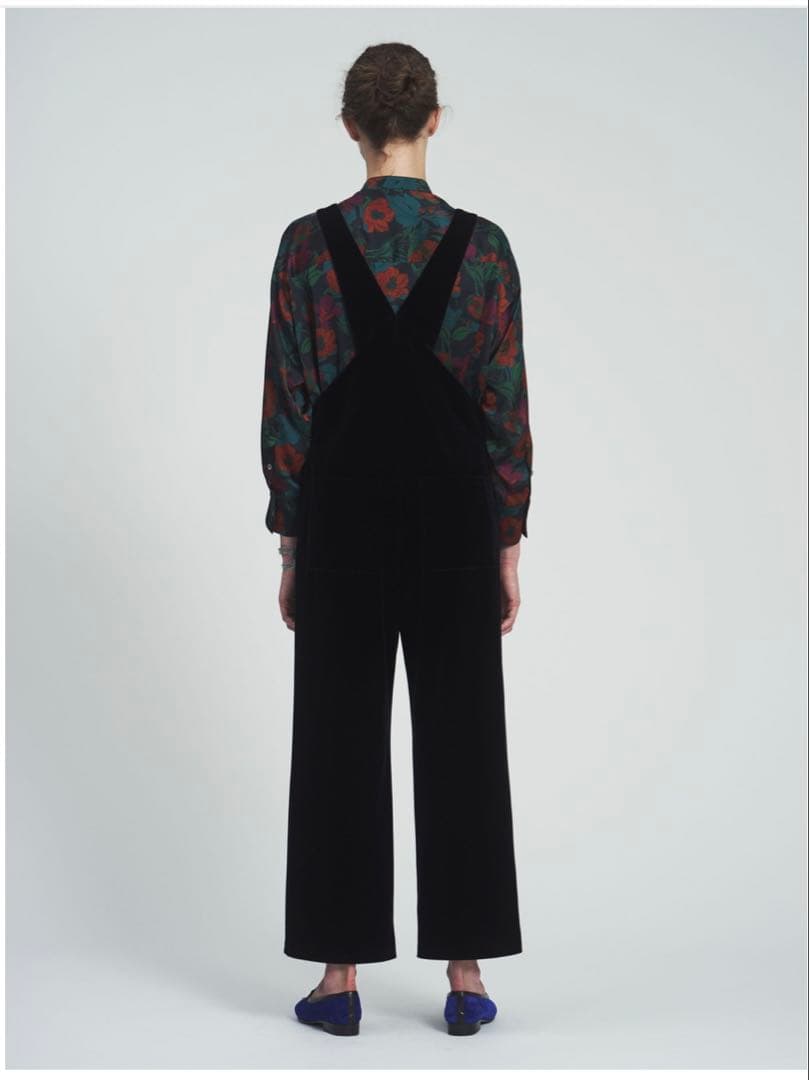 united arrows ユナイテッドアローズ ベロア オーバーオール