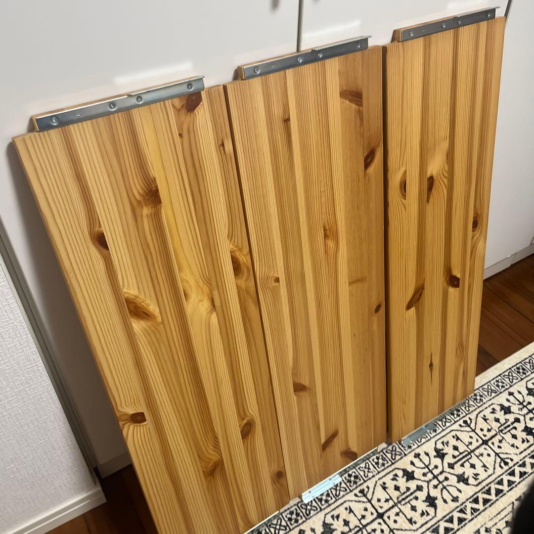 無印良品　パイン材ユニットシェルフ　幅86cm