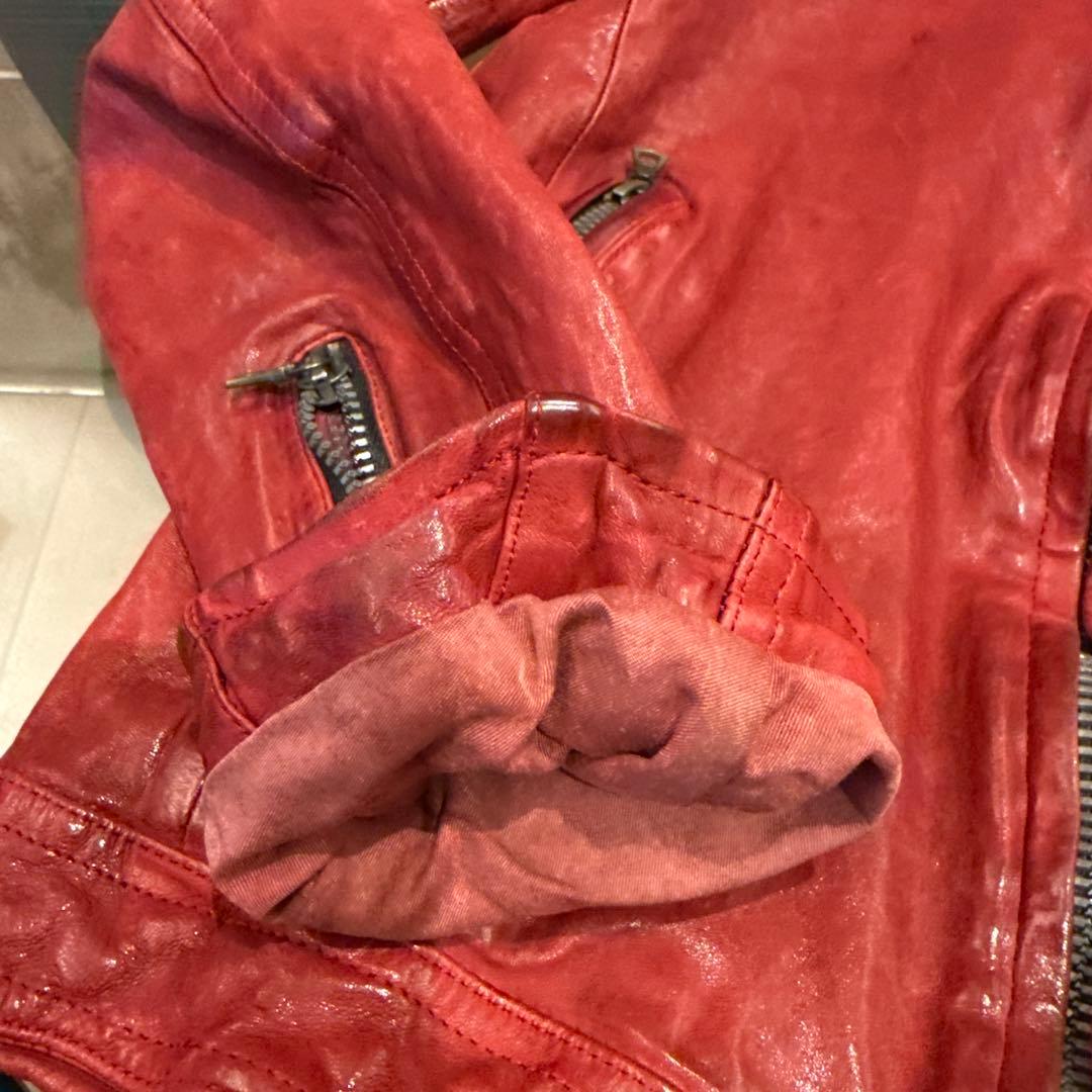 バックラッシュシュレザージャケット　S