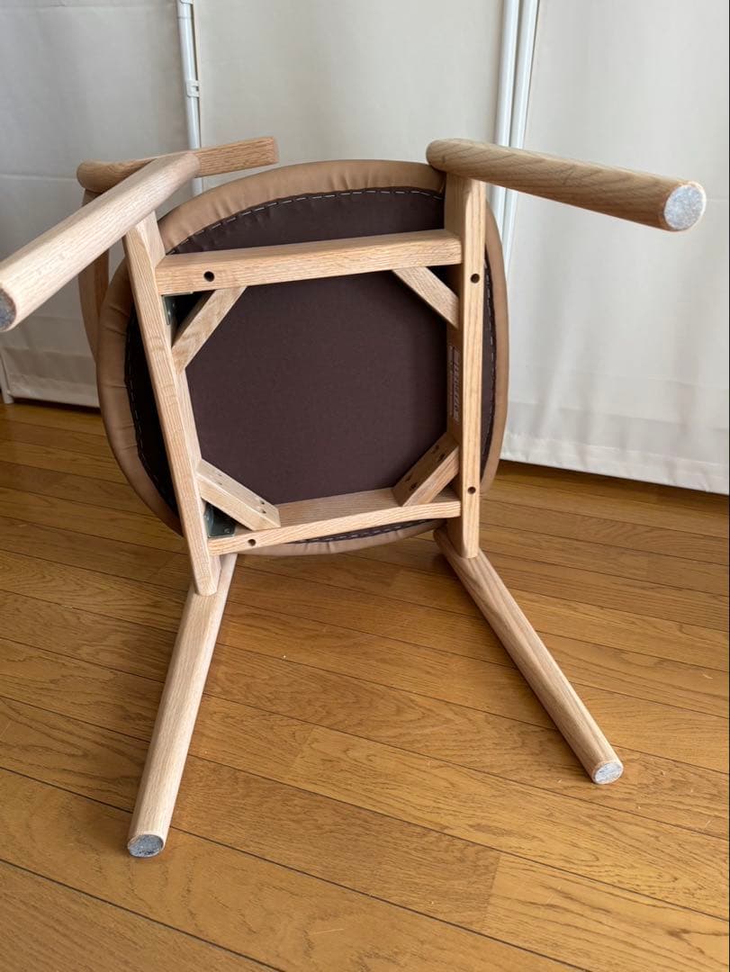 飛騨家具 イバタインテリア　セミアームチェア　レア