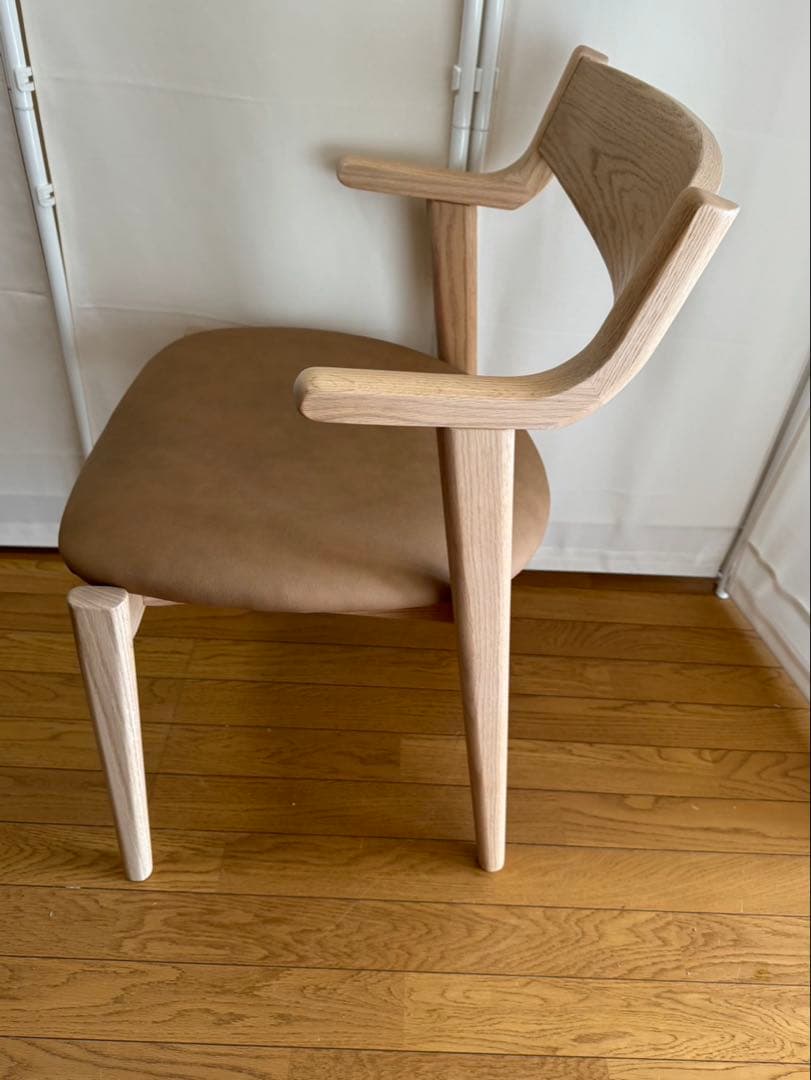 飛騨家具 イバタインテリア　セミアームチェア　レア
