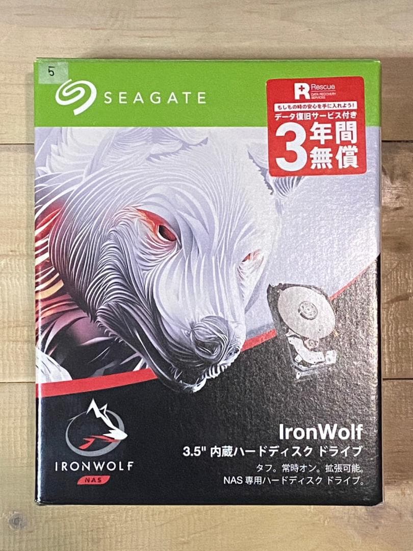 Seagate IronWolf 12TB 内蔵ハードディスクドライブ