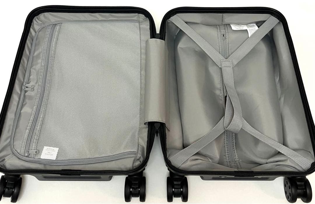 ✨美品✨送料無料 MUJI 無印良品 バーを自由に調節できるハードキャリーケース