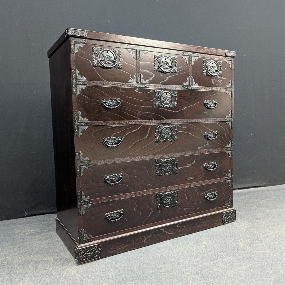 飛鳥工芸　欅箪笥　ケヤキ　リビングチェスト　箪笥　タンス　たんす　チェスト　民藝