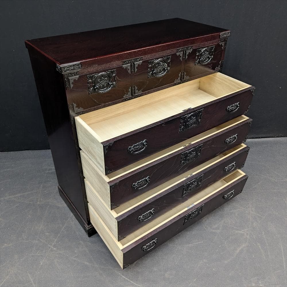 飛鳥工芸　欅箪笥　ケヤキ　リビングチェスト　箪笥　タンス　たんす　チェスト　民藝