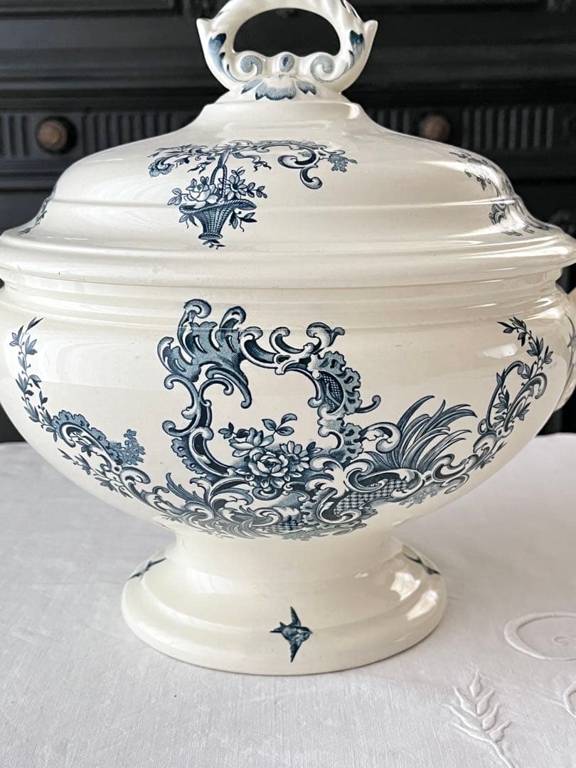 【美品】Boch Frères Keramis RÉGENTスーピエール3781