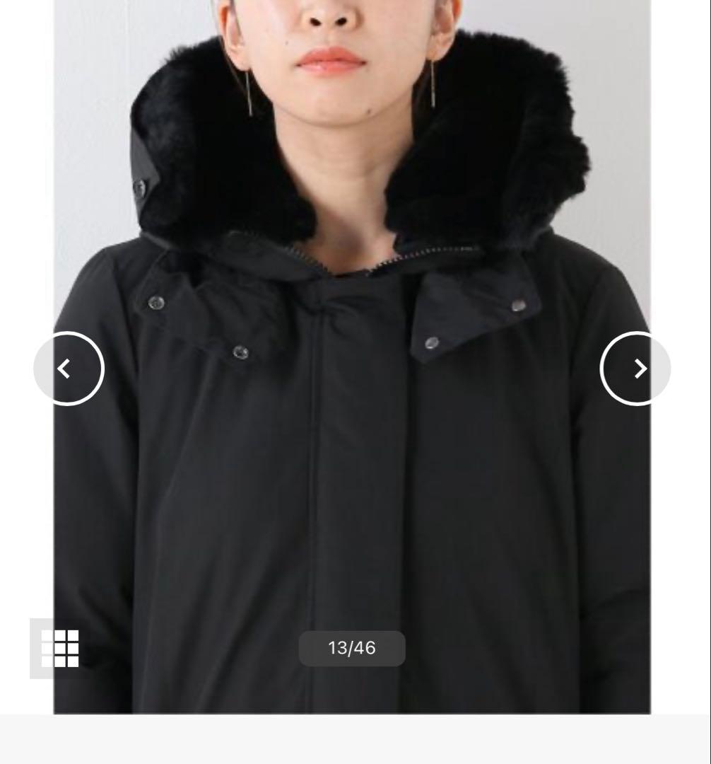 イエナ別注◾️WOOLRICH BOW BRIDGE ダウンジャケット ブラック