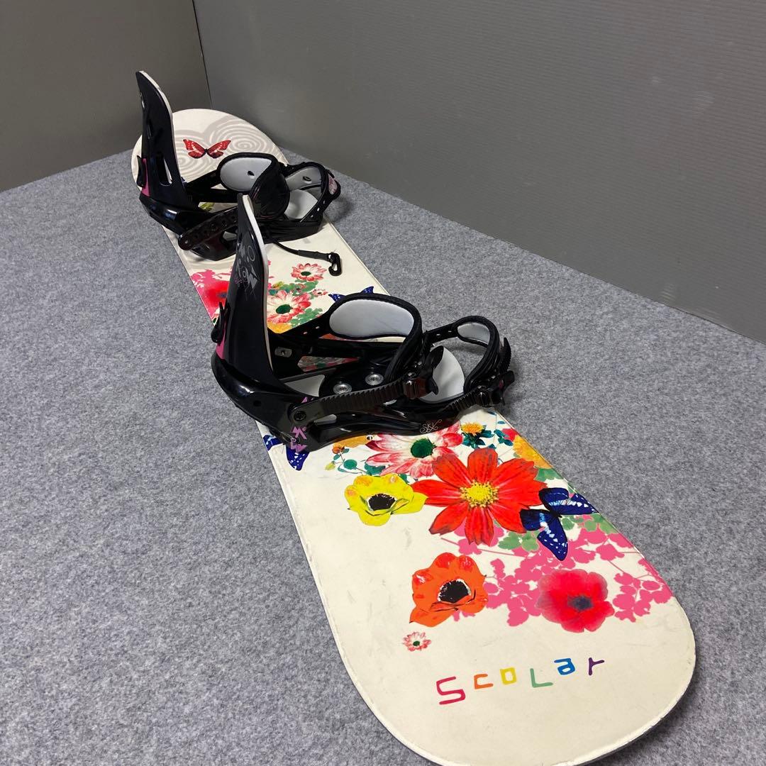 ★スノーボードセット★板ScoLar 145cm+バインディング