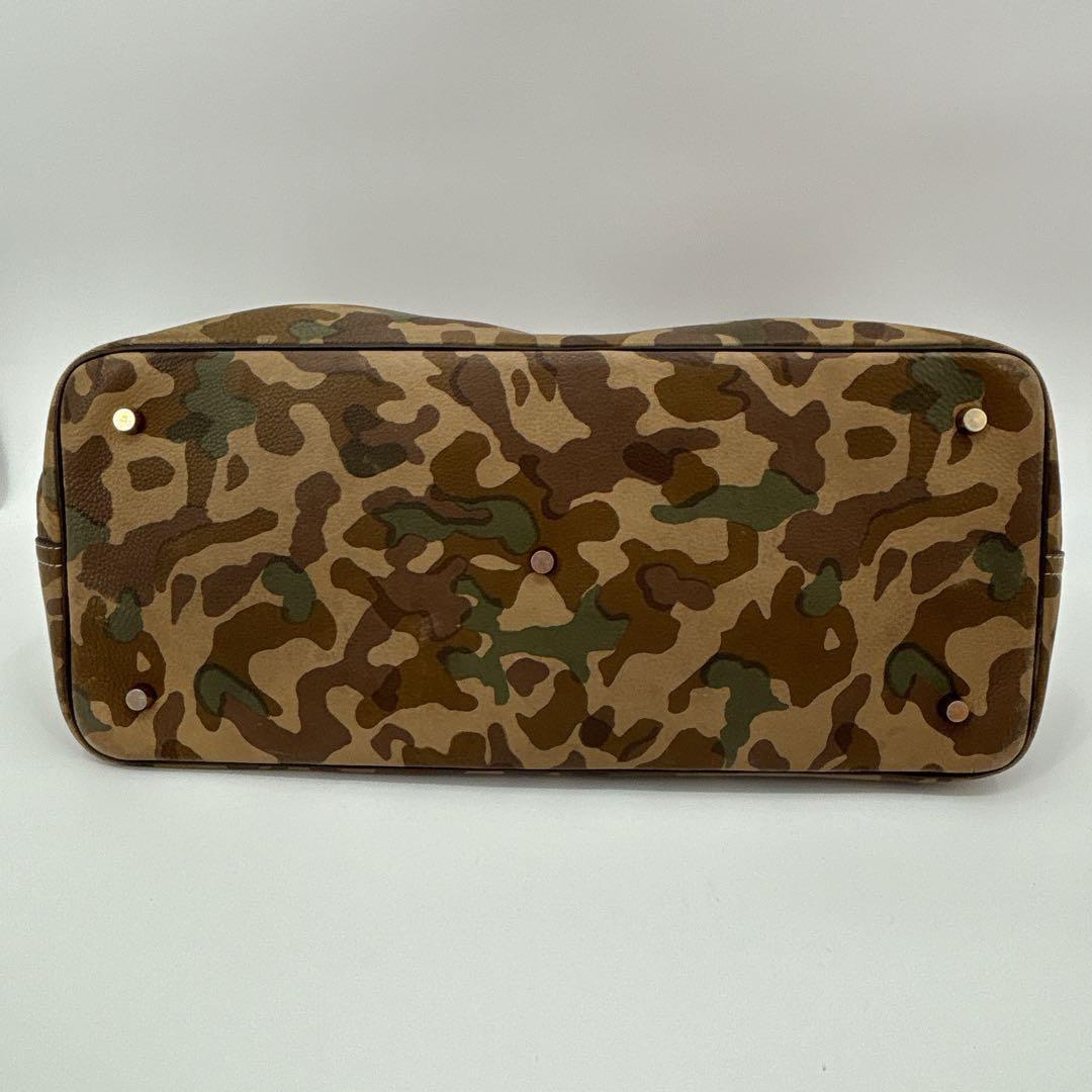 Cisei シセイ トートバッグ 941 レザー 本革 迷彩 大容量