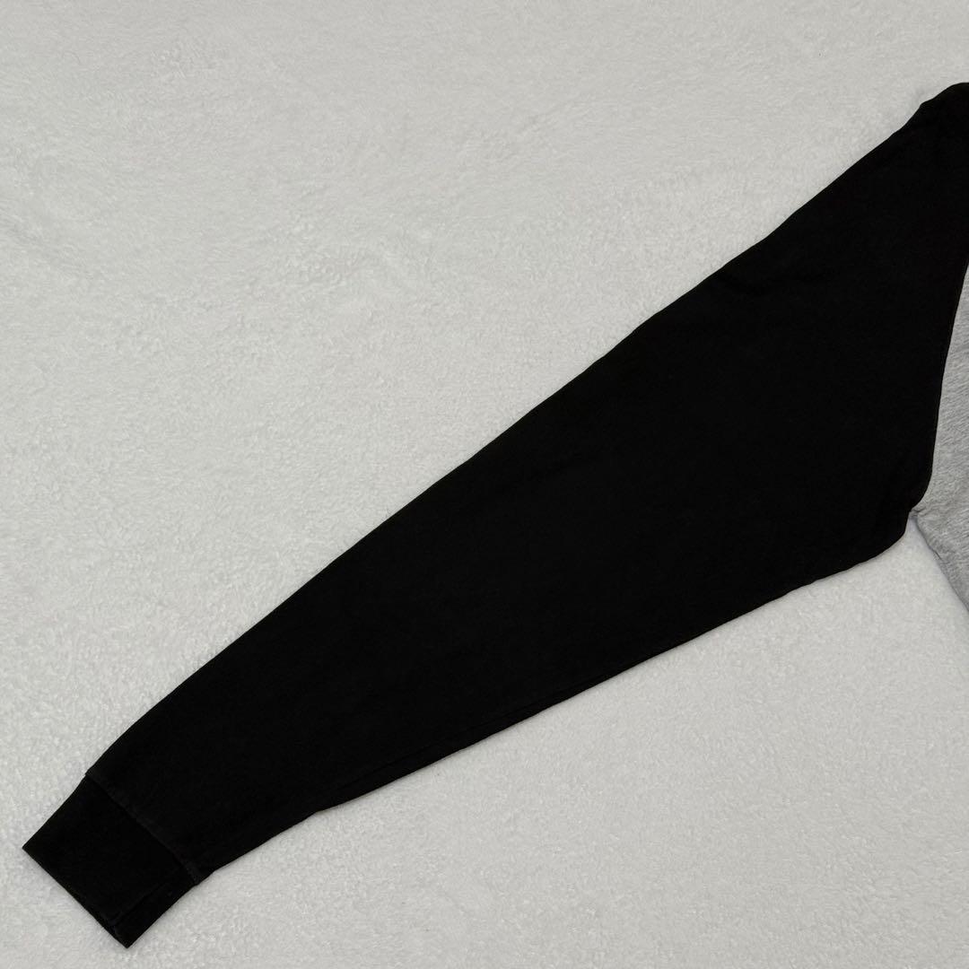 【stüssy】希少80s ラグランスリーブ　長袖カットソー　tシャツ　Lサイズ