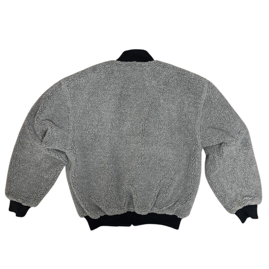 サントリーBOSSボスジャンMA-1 リバーシブル ボア フライトジャケット刺繍