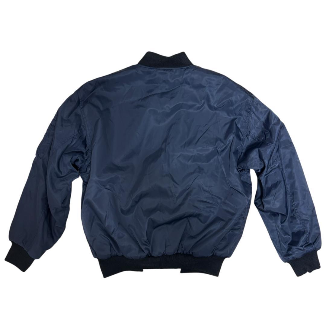 サントリーBOSSボスジャンMA-1 リバーシブル ボア フライトジャケット刺繍