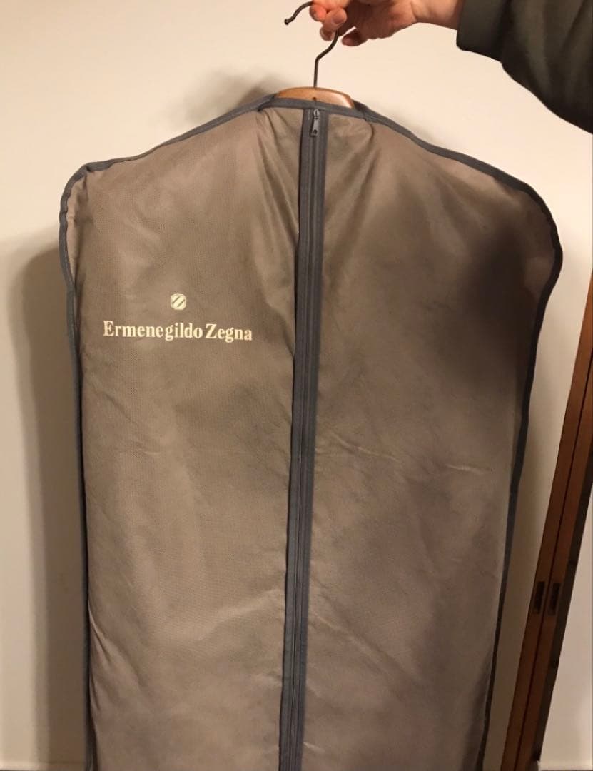 【値下げ】エルメネジルド　ゼニア　ムートンコート　ブラウン