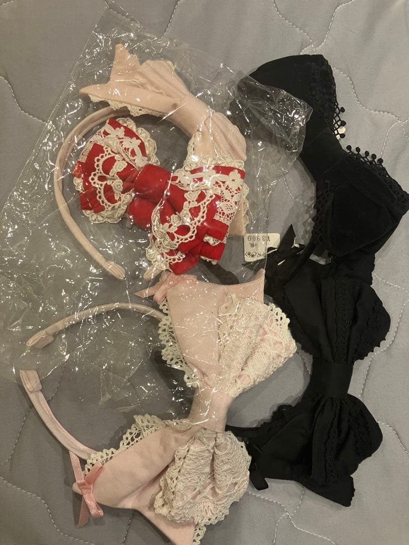 ミヤ リボンヘアアクセサリーセット