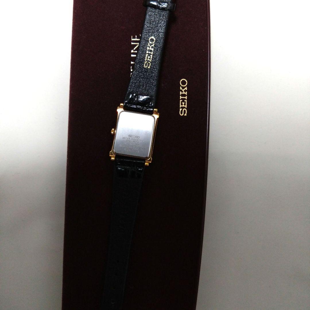 超希少　SEIKO　エクセリーヌ　タンク　新品電池