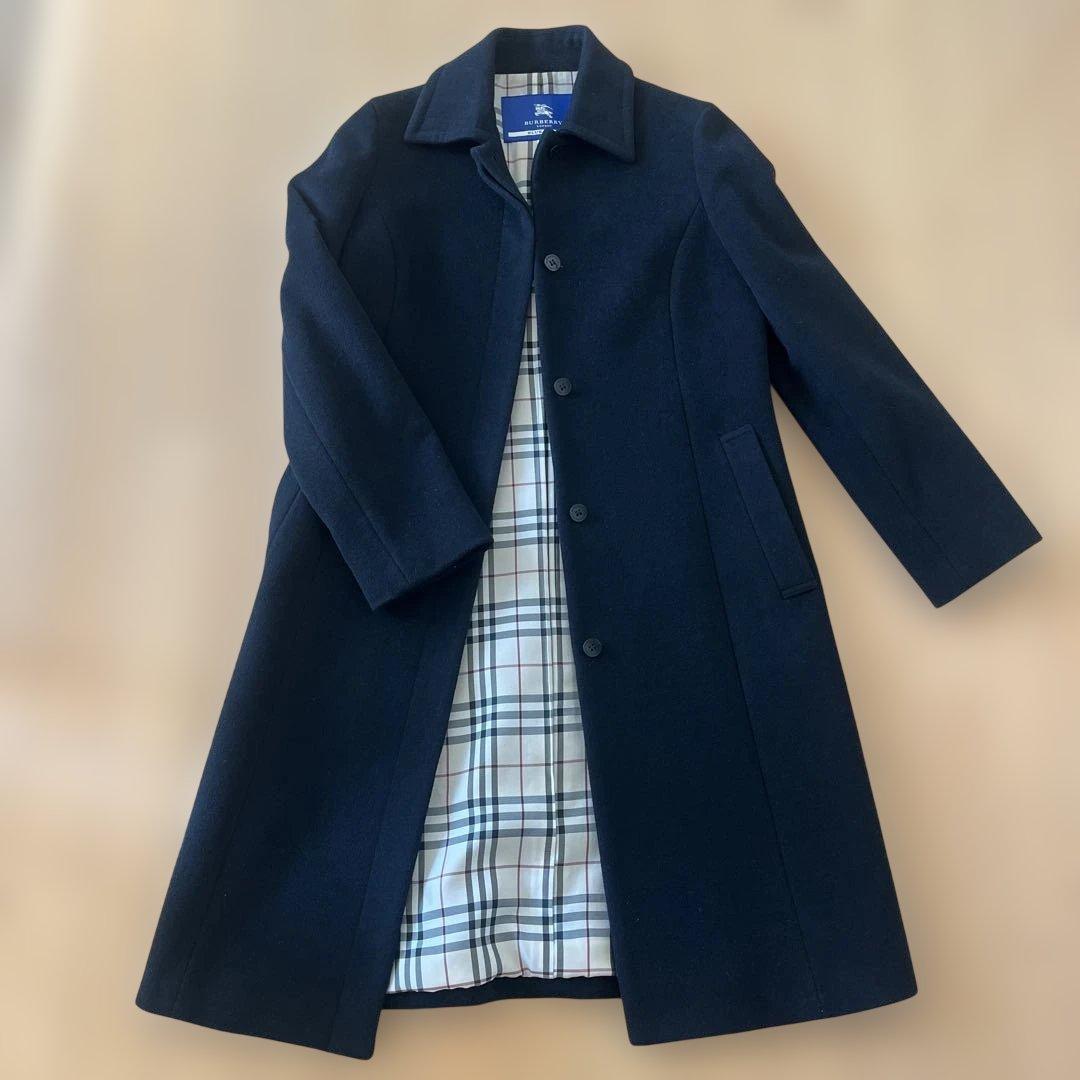 BURBERRY BLUE LABEL バーバリーブルーレーベル ウールコート