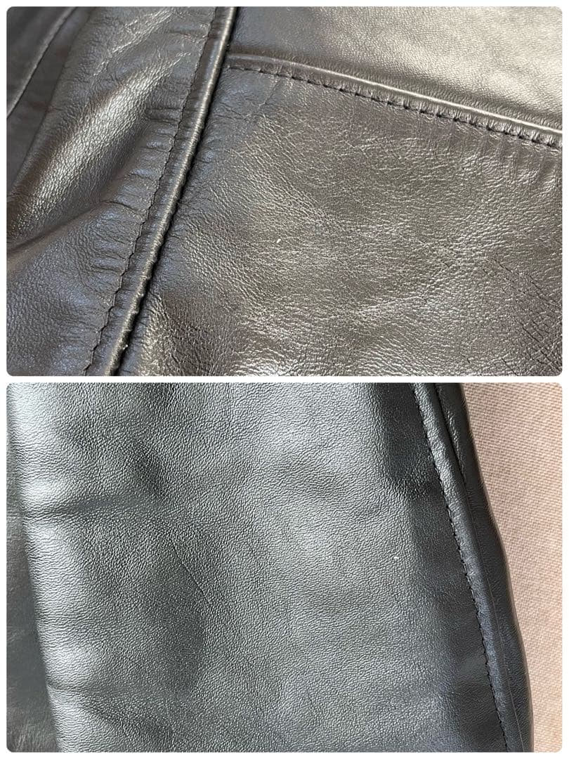 美品！36 Schott 641XXHホースハイド 家着用のみシングルライダース