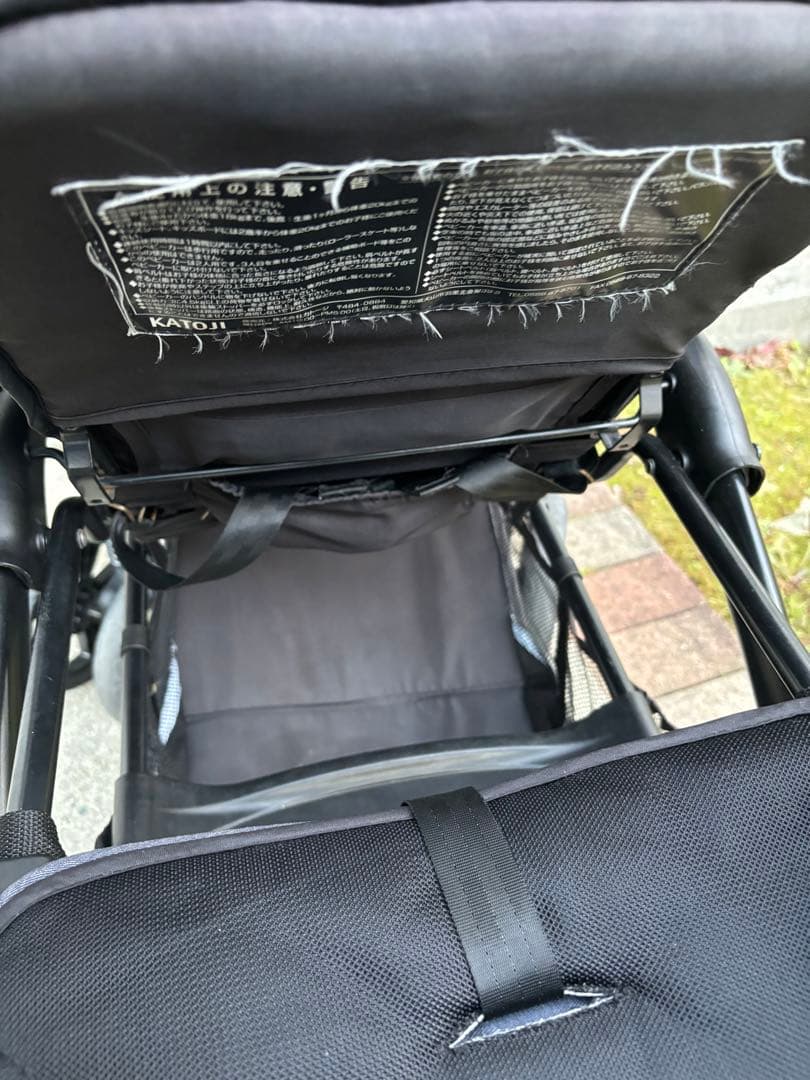 引取可能　KATOJI カトージ 2人でゴー DX 2人乗り ベビーカー デニム