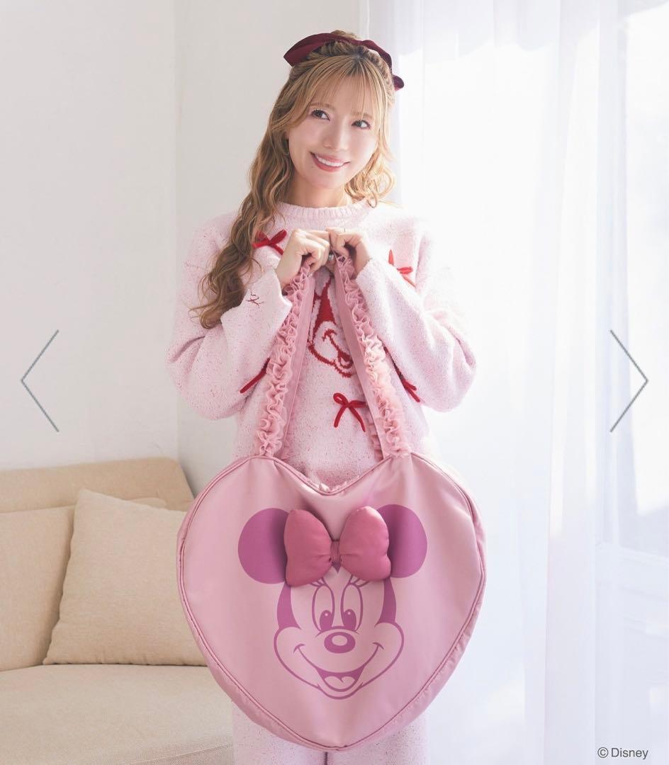Areeam Disney ミニー ハートキャリーオンバッグ