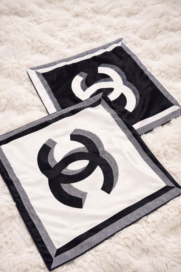 【再販無し】ロゴ クッションカバー 2枚セット