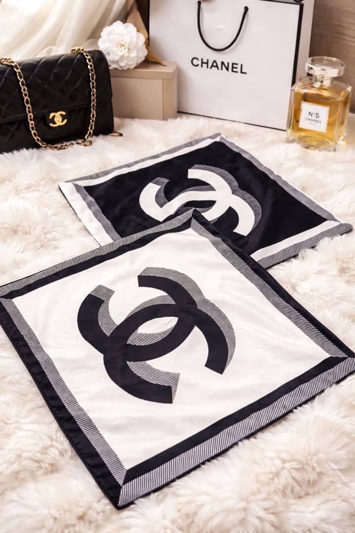 【再販無し】ロゴ クッションカバー 2枚セット