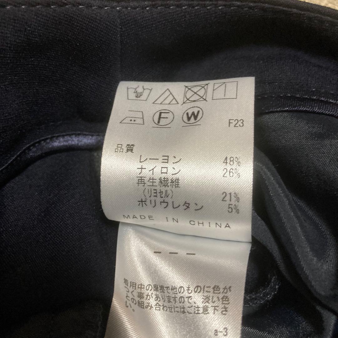 J.PRESS ネイビーパンツスーツ7号