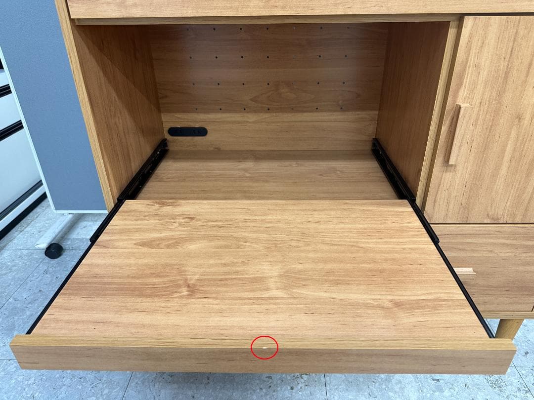 LOWYA　食器棚　チノヴィアA　ブラウン