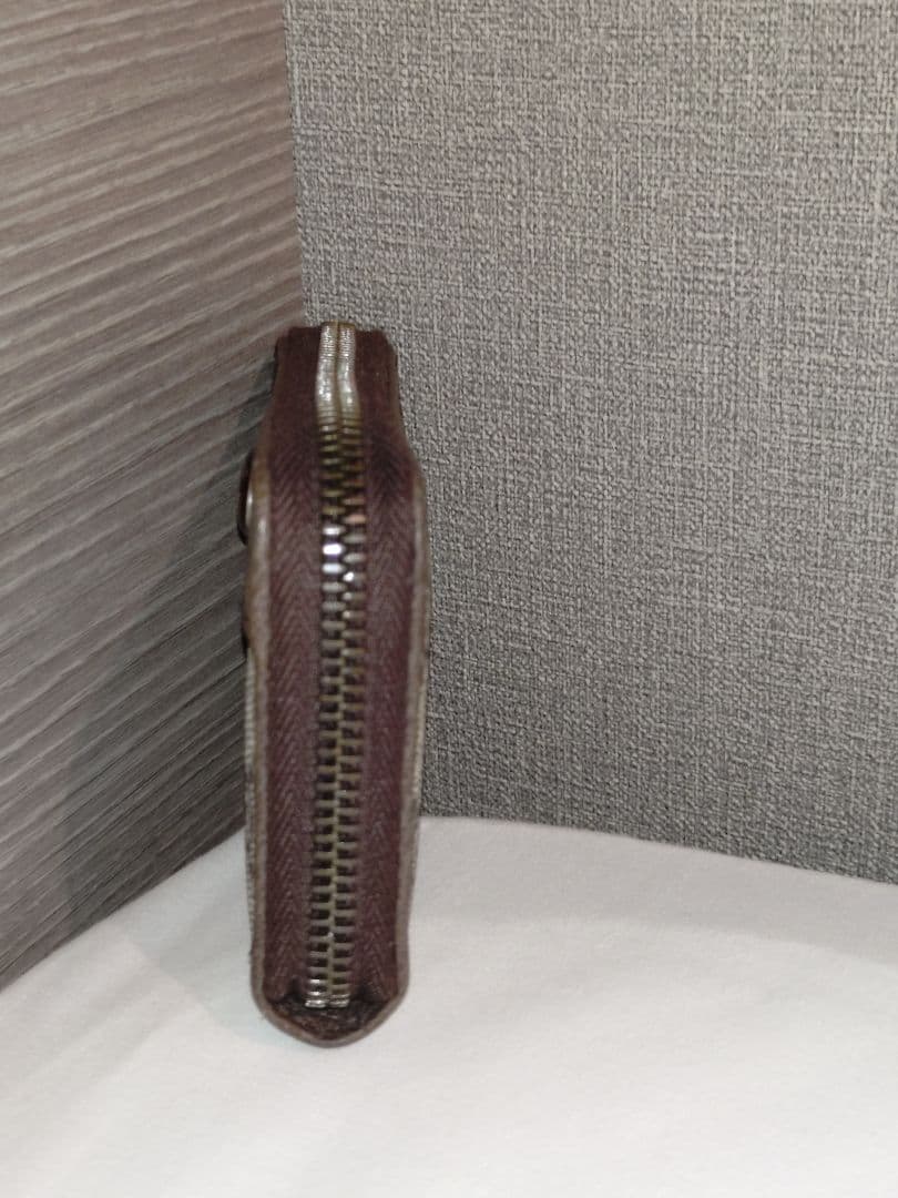 GUCCI グッチ ストライプ キャンバス ケース ベージュ×ブラウン