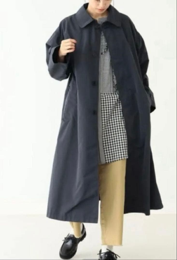 アレ様☆BEAMS BOY ビームスボーイ　ソロテックス ステンカラー コート