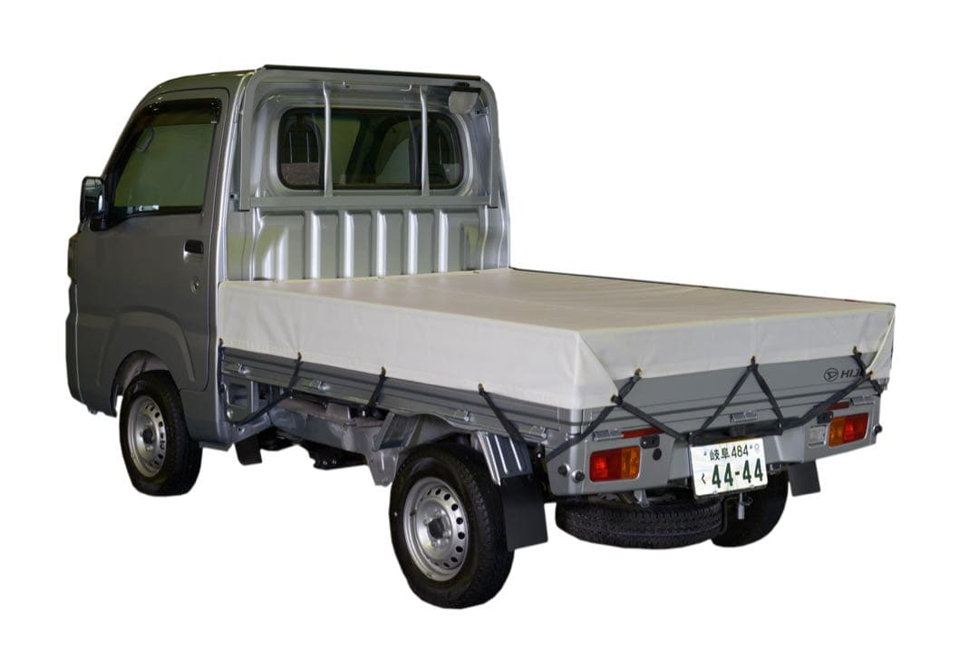 国産　新品　平張用軽トラック用トラックシート 14色展開