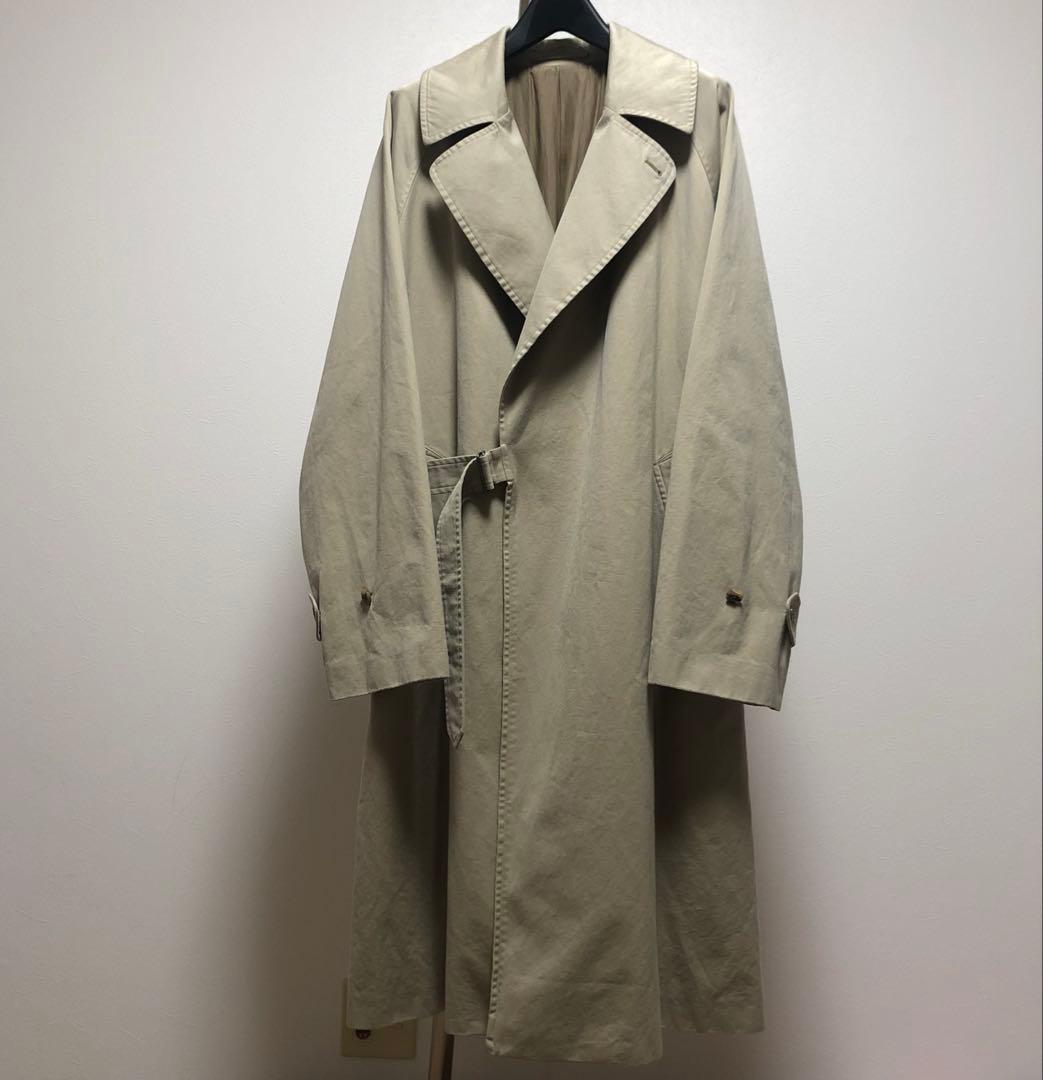 試着のみ✨21ss コモリ ウォッシュド タイロッケンコート サイズ1
