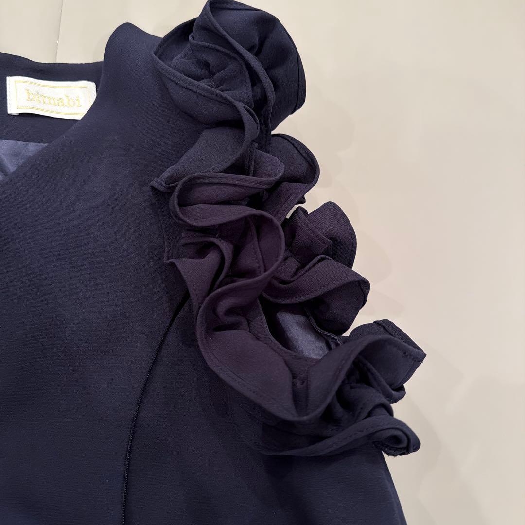 bitnabi ビンナビ par-langドレス ネイビー フリーサイズ