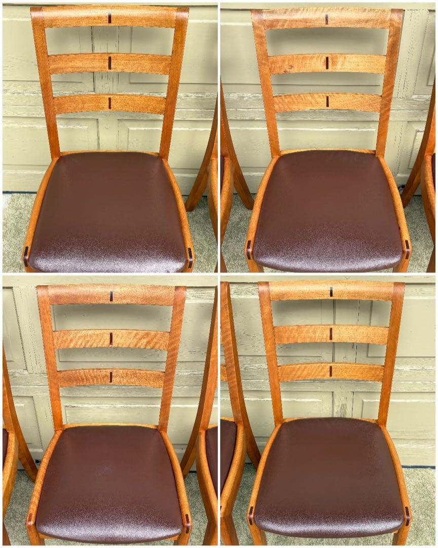 BOSCO ボスコ ダイニングチェア 4脚セット 朝日木材加工 無垢材