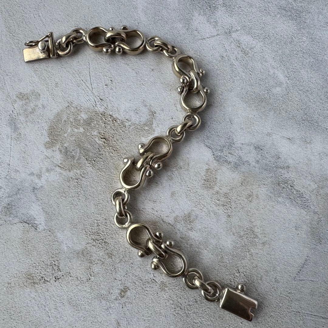 ヴィンテージ ホースシューリンクブレスレット シルバー925 メキシコ製