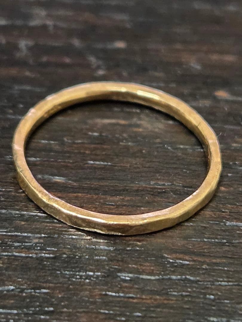 agete k10ピンキーリング　4号