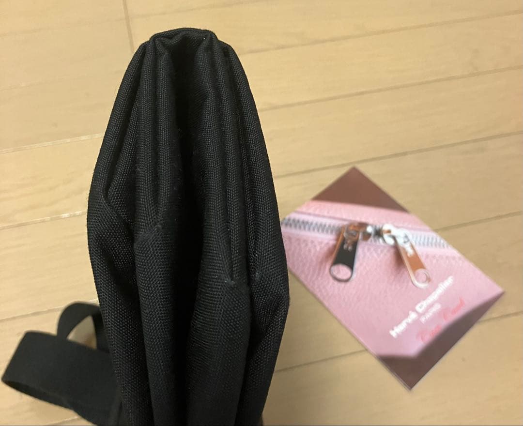 エルベシャプリエオンライン限定舟型トートバッグ707cノワールノワールノワール