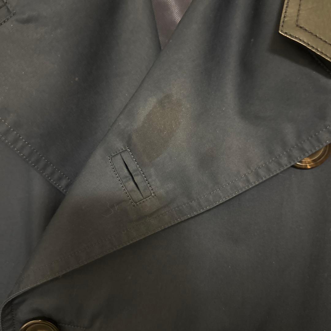 ルイ・ヴィトン ネイビー トレンチコート