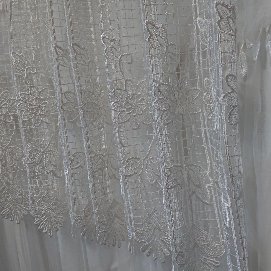 ❤️さえらお好きなお方へ❤️可愛い❤️総刺繍❤️カフェカーテン❤️