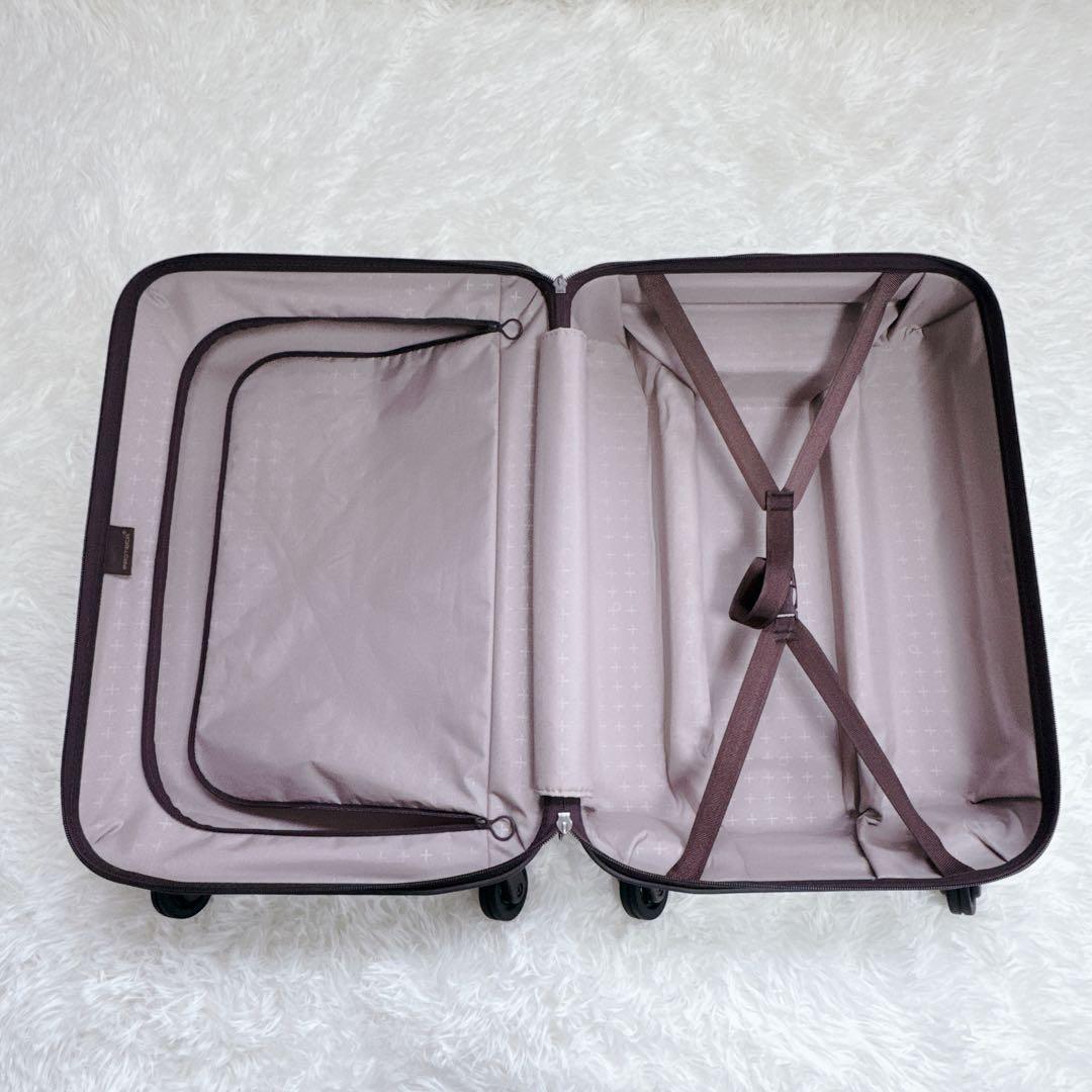 【極美品】 プロテカ キャリーケース 機内持ち込み可能 日本製 ピーコックブルー