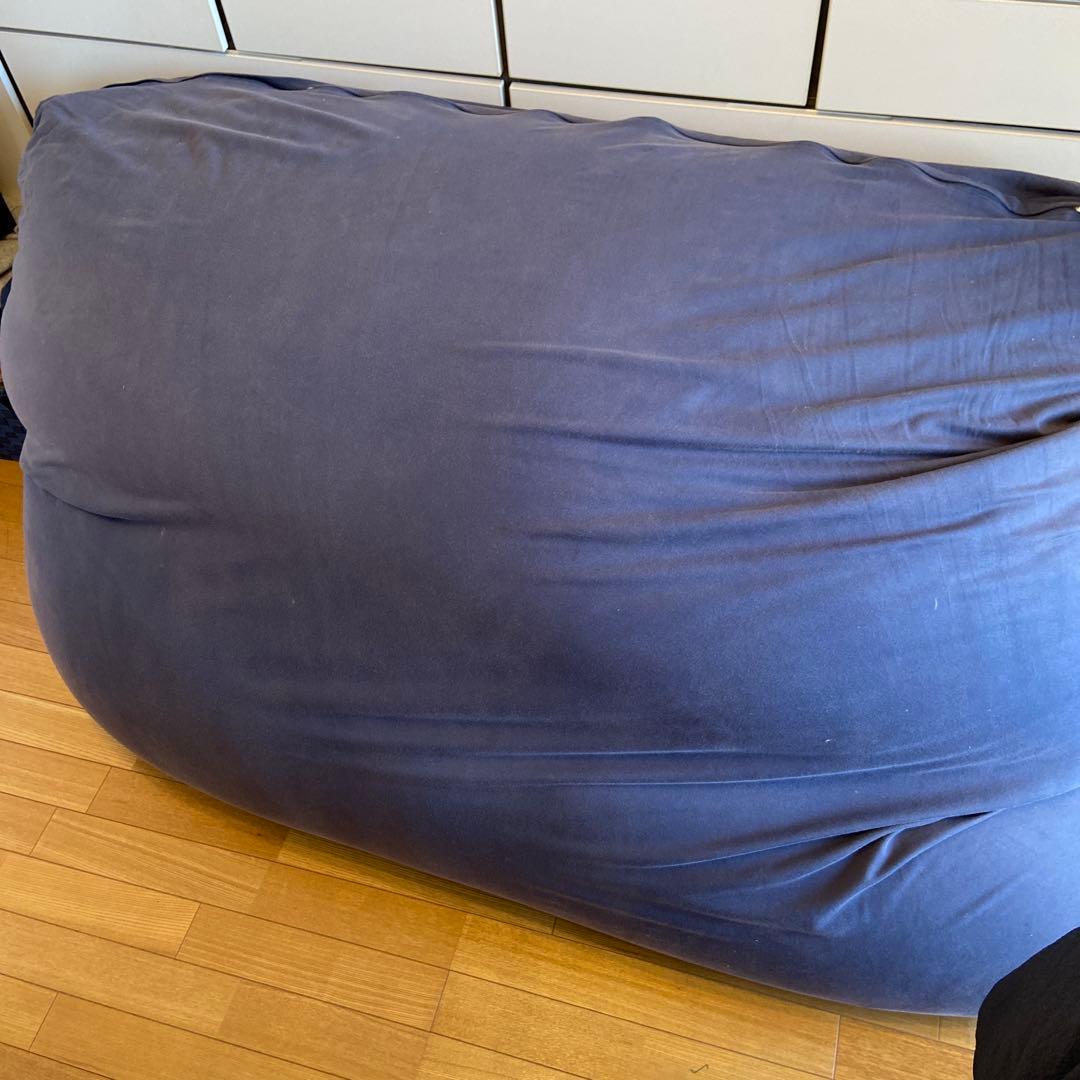 Yogibo ビーズソファ ネイビーCT-6817