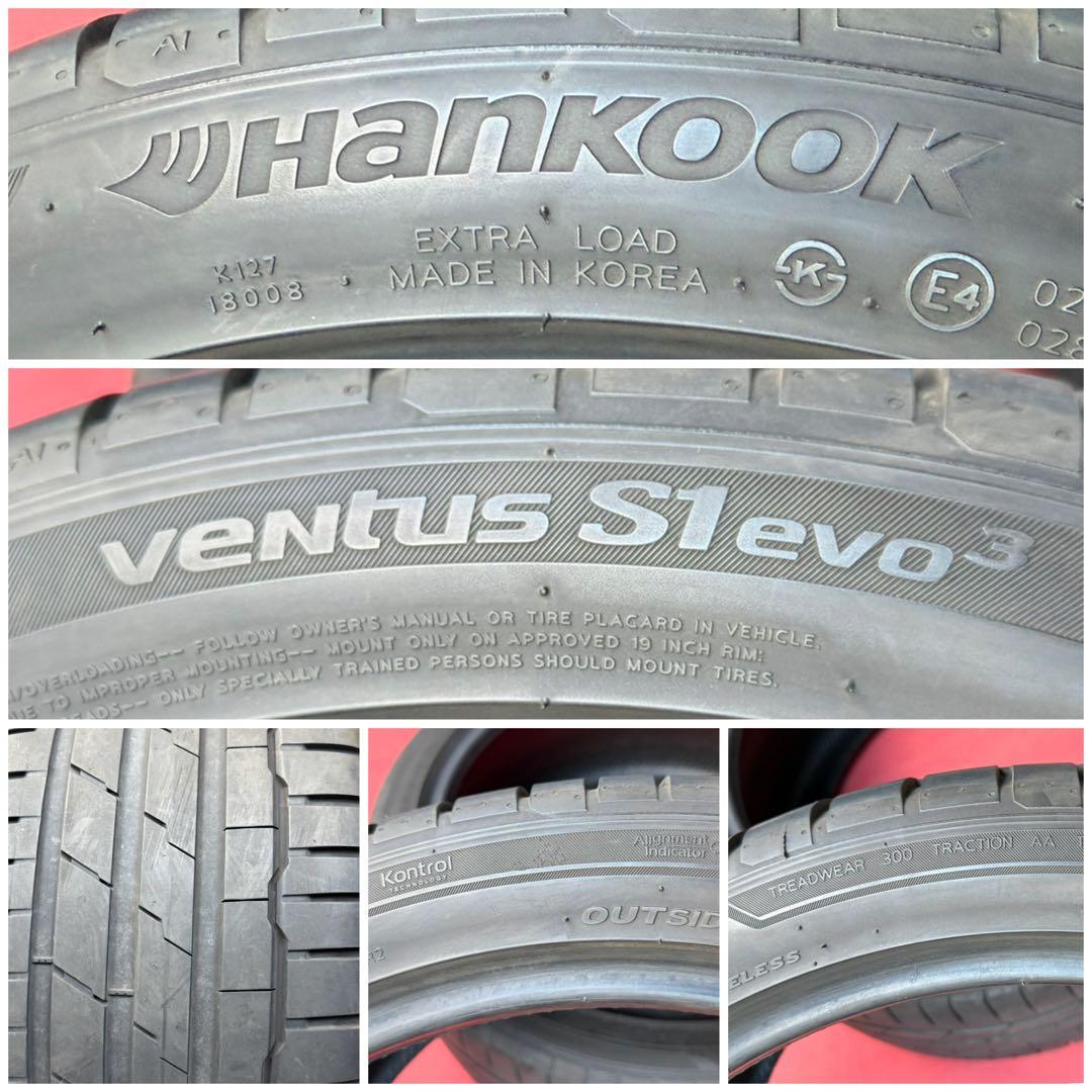 送料込275/35ZR19 100YハンコックVeNtus S1 evo3 2本