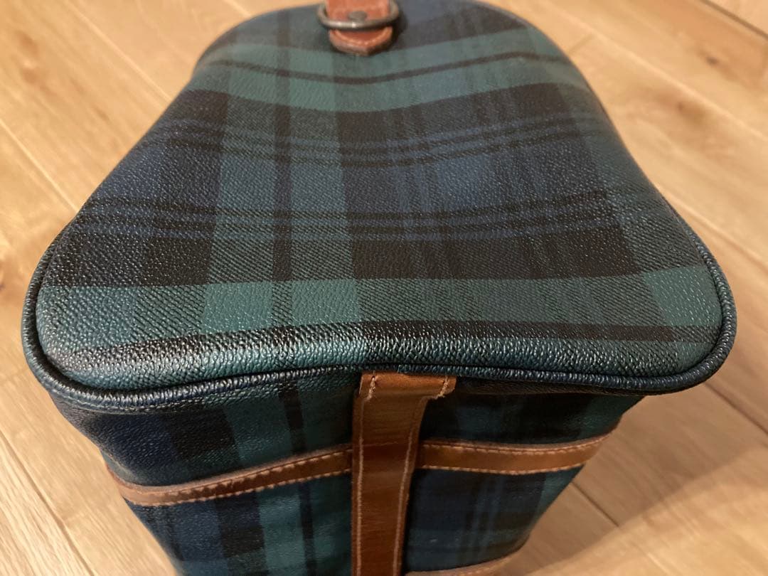 POLO RALPH LAUREN ミニボストンバッグ チェック柄