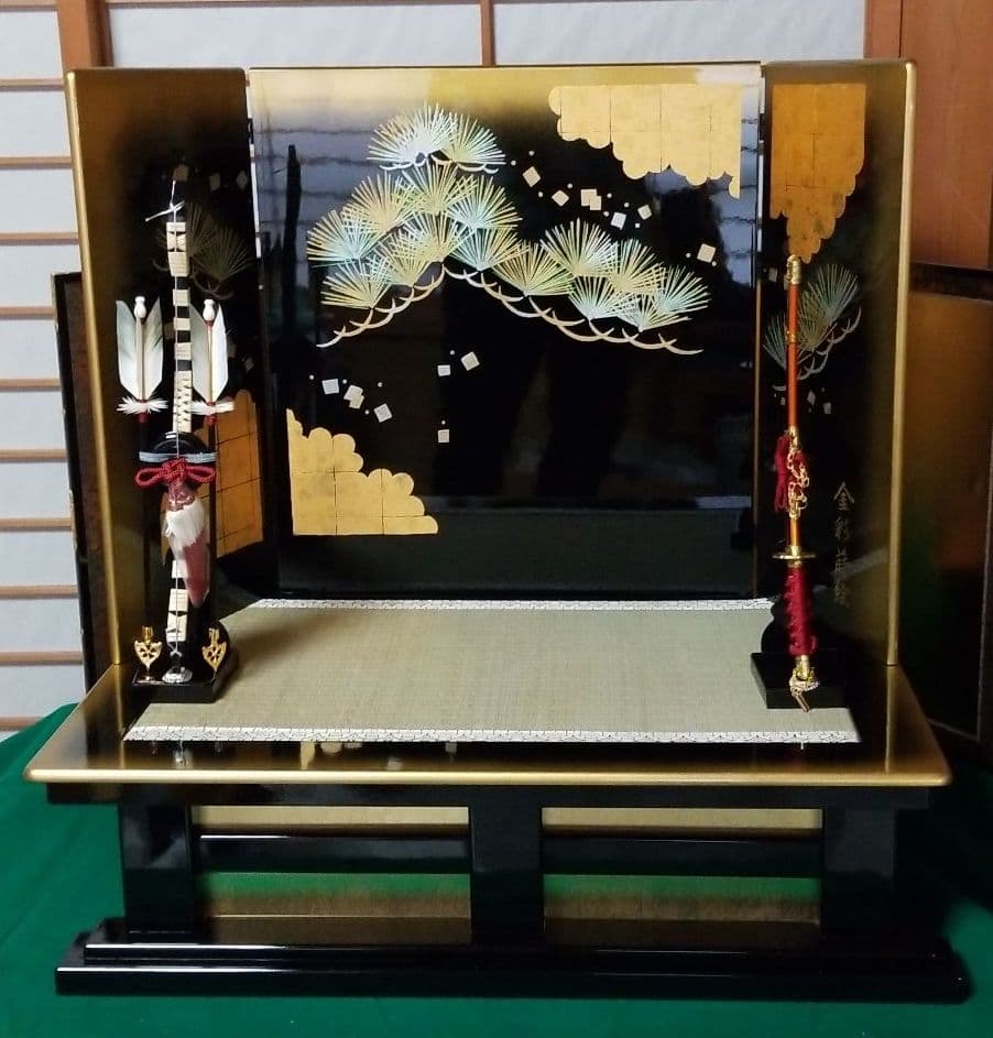 五月人形　18号　高台セット　K502