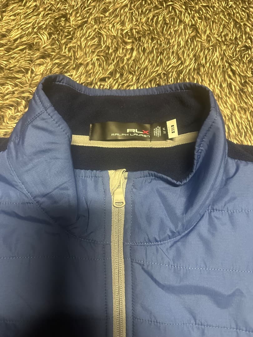 RLX メンズベスト XL ネイビー/ブルー