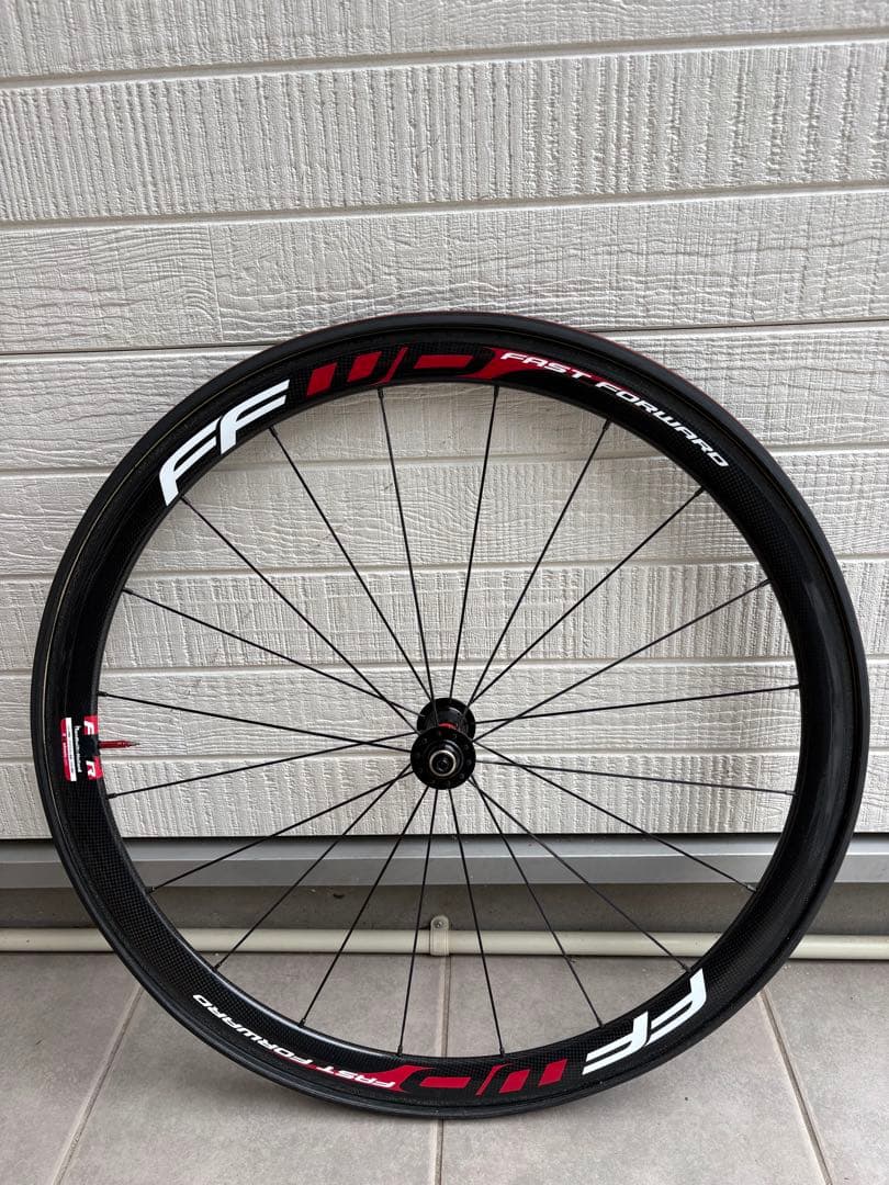 n*1様 FAST FORWARD FF 30 完組ホイールセット　ブラック/レ