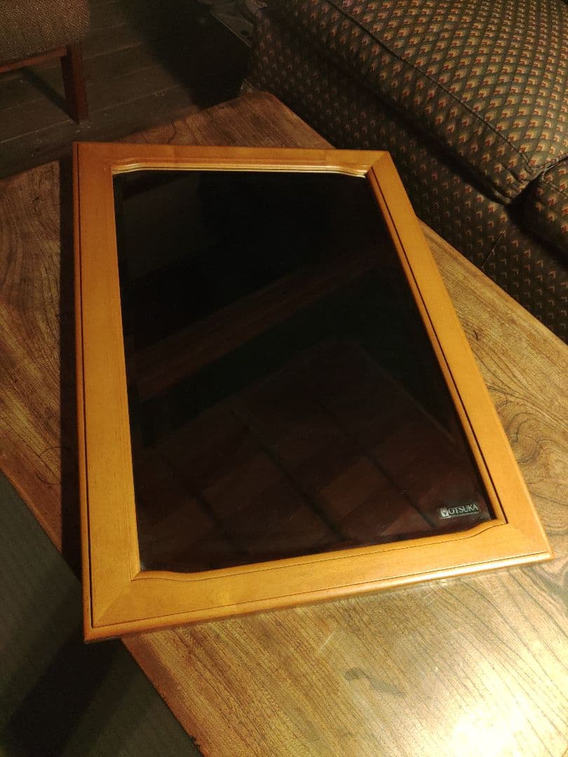 希少　OTSUKA ウォールミラー　 サクラ　大塚家具　壁掛け鏡　アンティーク