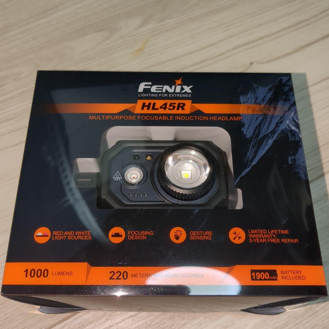 fenix hl45r ヘッドライト フェニックス 新品 未使用 送料込